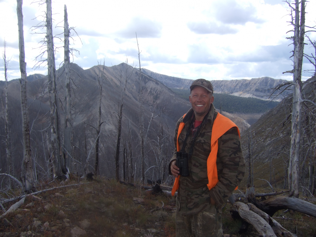 Joe at trail creek