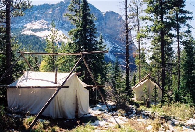 Elk Hunting Camp